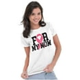 thumbnail image 4 of Breast Cancer BCA Pink Ribbon for Mom Womens Slim Fit Graphic Tee Brisco Brands X, 4 of 5