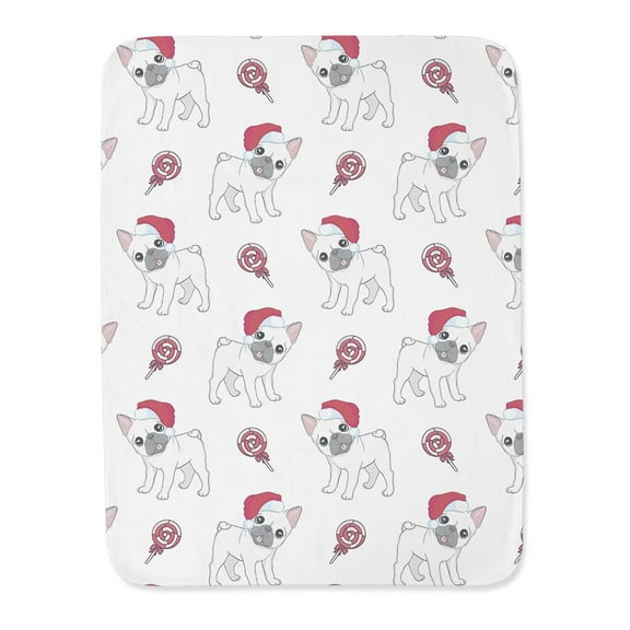 French Bulldogs And Popsicles Blanket  -Image by Shutterstock,