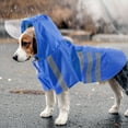 thumbnail image 3 of TIELUTT Raincoat with Reflective Strips for Wind and Pet Clothes for Medium Dogs Summer Pet Clothes Hangers and Rack Pet Clothes for Small Dogs Girls Dress Pet Clothes Closet Pet Clothes Hangers for, 3 of 5