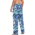 thumbnail image 5 of GZHJMY Shark Pajama Pants for Men, Lounge Pants Lightweight Men Pajama Bottoms with Drawstring Pockets, Christmas New Year Birthday Gifts, X-Large, 5 of 6