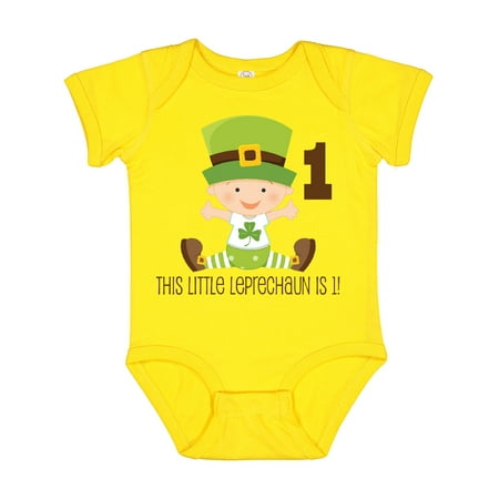 

Inktastic 1st Birthday Little Leprechaun Gift Baby Boy Bodysuit