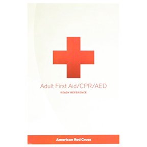 Pre-Owned Adult First Aid/ CPR/ AED Ready Reference Card, 9781584804802, 1584804807, Paperback, 1 edition