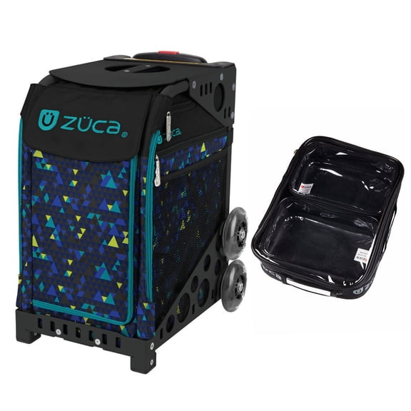 Zuca 18" Sport Bag - Nexus with 1 Large and 2 Mini Utility Pouch (Black Frame)