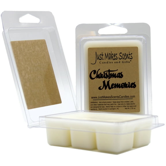 Christmas Memories 2 Pack Wax Melts -Just Makes Scents Candles & Gifts