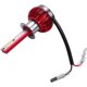 thumbnail image 1 of 1 par de bombillas LED para coche, 10 000 LM, 72 W, COB superbrillantes, luces LED para faros delanteros, luces de estilo, 8000 K, azul hielo (H1), 1 of 5