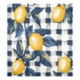 thumbnail image 6 of Yayeee Magnetic Dishwasher Cover for The Front Decoration Home Kitchen Machine Sticker Protector, Beige Plaid Lemon, 6 of 6