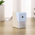 thumbnail image 1 of AKEGAMN Clearance! Manual Pencil Sharpener With Container Auto Feeding In 2 Gear Thickness Adjustable For Children Artists Student This student pencil sharpener features finely craftsmanship, simple, 1 of 9