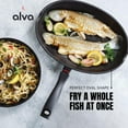 thumbnail image 2 of Alva  Energy Nonstick Fish Frying Pan Skillet, 13.4 inch, 2 of 5