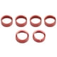 thumbnail image 5 of Anillo De Decoración Para Interruptor De Aire Acondicionado De Coche, Anillo De Aleación De Aluminio Rojo, Botón De Control De Aire Acondicionado De Coche, Anillo Decorativo Circular 6 Piezas Advancent VI003365-00, 5 of 7