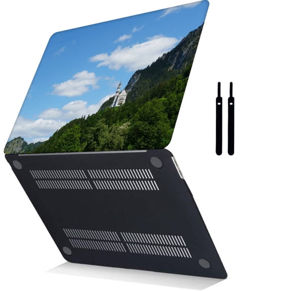 Hard Shell Cover Only Compatible MacBook Pro 16 inchs with Touch ID Type C Cable Tie Model: A2141 (Colorful B 0242)