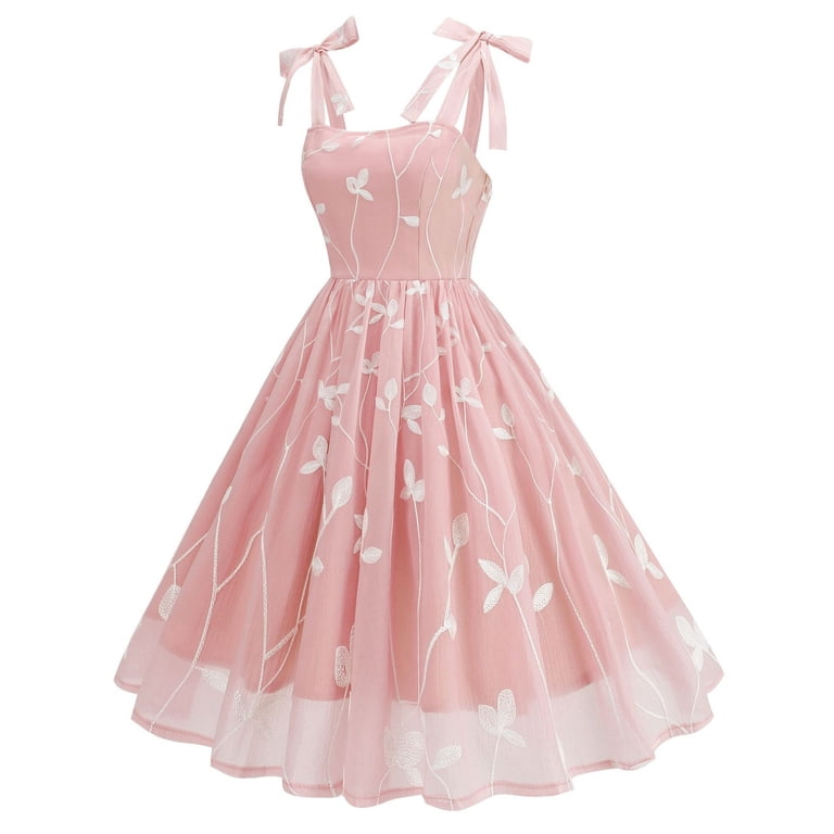 strapless open back dress Acler Florence Denim Dress in Neon Pink – Coco & Lola main image 1