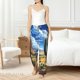 thumbnail image 4 of Balery Western Desert Cactus Pantalones de pijama para mujer, pijamas ultraligeros, pantalones de estar por casa-3X-Large, 4 of 6