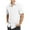 White, variant on Njoeus Black Tees for Men Sports Shirts for Men Men's Casual Fashion Turn-Down Collar Button Up Short Sleeve Blouse Tops Shirt Mens Shirts