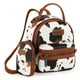thumbnail image 3 of Mochila Montana West Wrangler Mini con estampado de vaca marrón WG133, 3 of 6