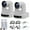 White, variant on 2 x PTZOptics Move SE SDI/HDMI/USB/IP PTZ Camera with 20x Optical Zoom (White) (PT20X-SE-WH-G3)
