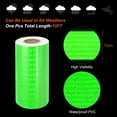 thumbnail image 3 of Uxcell Reflective Tape, 4" x 50 FT Waterproof Adhesive Tape, Green, 3 of 6