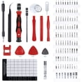 thumbnail image 4 of Screwdriver set precision mechanics, 120-piece screwdriver set Precision screwdriver set for electronics technicians, watchmakers, 4 of 5