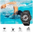 thumbnail image 6 of Men's Watches Outdoor Sports Waterproof Military Watch Tactical Digital Analog Wrist Watch Date Multi Function Led Large Face Alarm Stopwatch for Man, 6 of 16