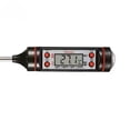 thumbnail image 4 of Digital Meat Thermometer with Instant Read Probe – Cooking & Candy Thermometer for BBQ, Grill, Deep Fry, Baking, Milk, Liquids, Candle Making, and Roasting – Kitchen Food Thermometer - Black, 4 of 4
