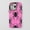 Design 01, variant on Black Spider For All iPhone Series Tough Phone Case Halloween Pink