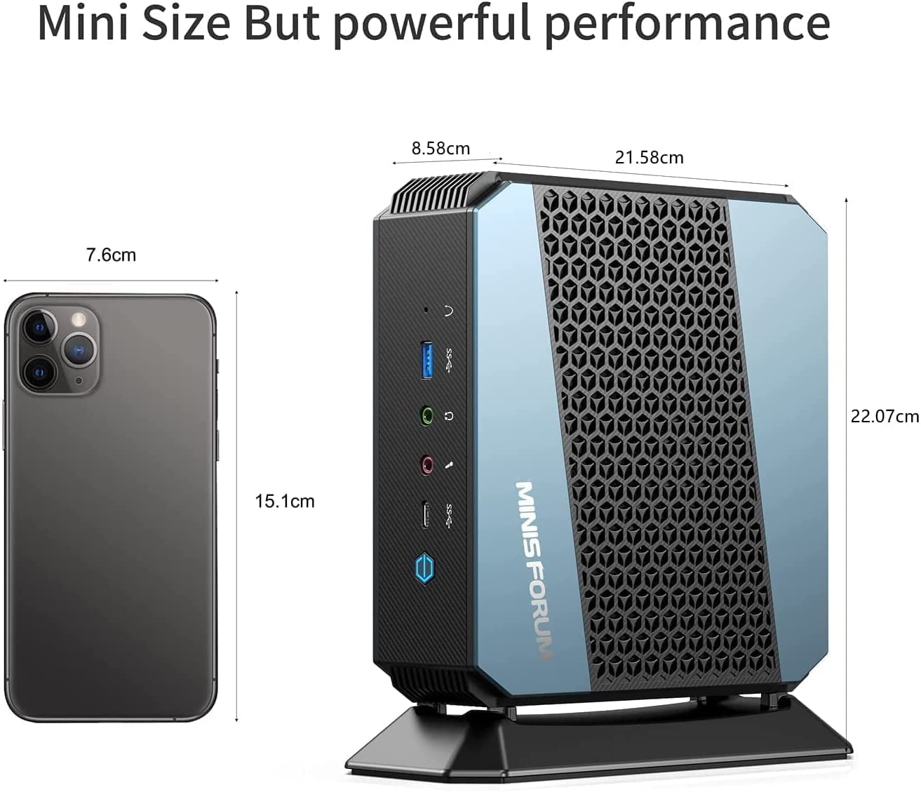 MINISFORUM UM690S Mini PC AMD Ryzen 9 6900HX Windows 11 DDR5 32GB 1TB SSD –  Minixpc