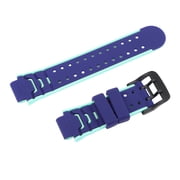 M Buder 15mm Kids Smart Watch Band Waterproof Soft Silicone Replacement Strap for Running Hiking Sports Outdoor Fitness Activities, Blue Green Dual Color Design (6.69 x 3.54 Inches / 17.0 x 9.0 cm)