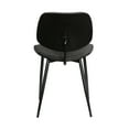 thumbnail image 5 of Lizzy Charcoal Modern Dining Accent Chairs - Set of 2, 5 of 5