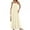 Beige, variant on Women's Sleeveless Maxi Dress with Spaghetti Straps, Square Neck Casual Flowing Summer Vacation Beach Dress