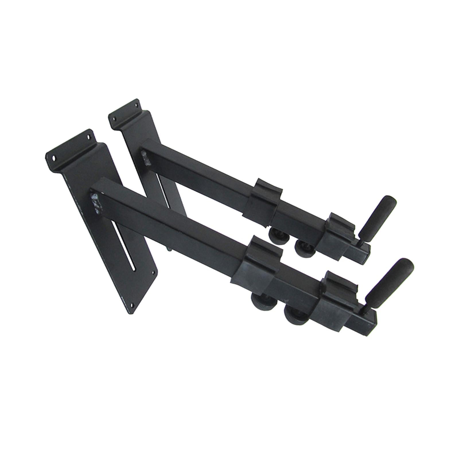 LeeQinersw 2 Pieces Wall Hook Holder, Stand Guitar Hanger Display Stand Portable Adjustable For Groove Plate