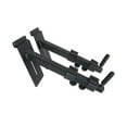 thumbnail image 4 of Bunblic 2 Pièces Porte-Crochet Mural, Stand Support d'Affichage de Support de Guitare Support de Guitare Réglable Portable Cintre pour Instrument de Musique, pour Plaque de Groove, 4 of 8