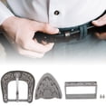 thumbnail image 3 of Belt Buckle Vintage Design Belt Buckle  Belt Buckles Set Men Simple Cowboy Belt Decoration Handmade Buckle, 3 of 8
