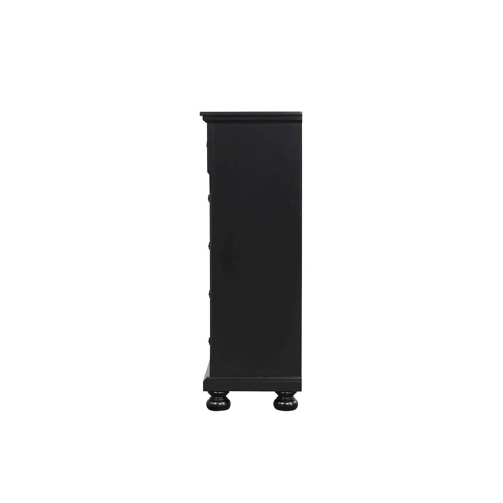 Glory Furniture Meade Chest in Black Color