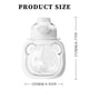 thumbnail image 3 of Botella de agua para niños de 1000 ml Taza de paja de plástico con oso lindo a prueba de fugas (blanco), 3 of 8