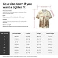 thumbnail image 5 of Fotbe New York Camisa Estampada de Manga Corta para Hombre, Casual de Verano, Estilo Playero, Sin Arrugas-X-Large, 5 of 5