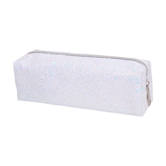Pencil Case Glitter Sequins Oxford Cloth Large Capacity for Collage Office Travel