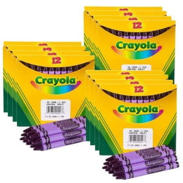 Crayola Bulk Crayons, Large, Blue, 12/Box (24326248)