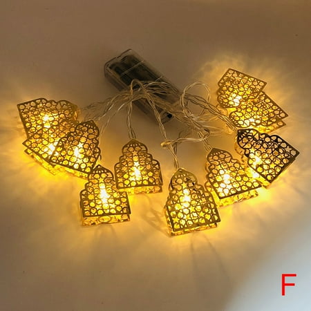 

Eid LED String Light Decoration Ramadan Themed Fairy Light Mid East Style Fairy Battery Type F 1.65 Meters 10 Lights