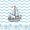 Blue 11, variant on spefrowx Watercolor Sailor Seagull Twin Quilt Set for Girls Boys, Blue Stripe Bow Coastal Bird Twin Coverlet Set, 2 Pieces
