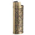 thumbnail image 1 of MOVTOTOP Étui de Briquet en Métal Vintage, Housse Support, Étui pour Usage Extérieur, Pochette de Protection Réutilisable pour Briquet au Design Rétro, Idéal pour Briquets Clipper, Bronze, 1 of 7