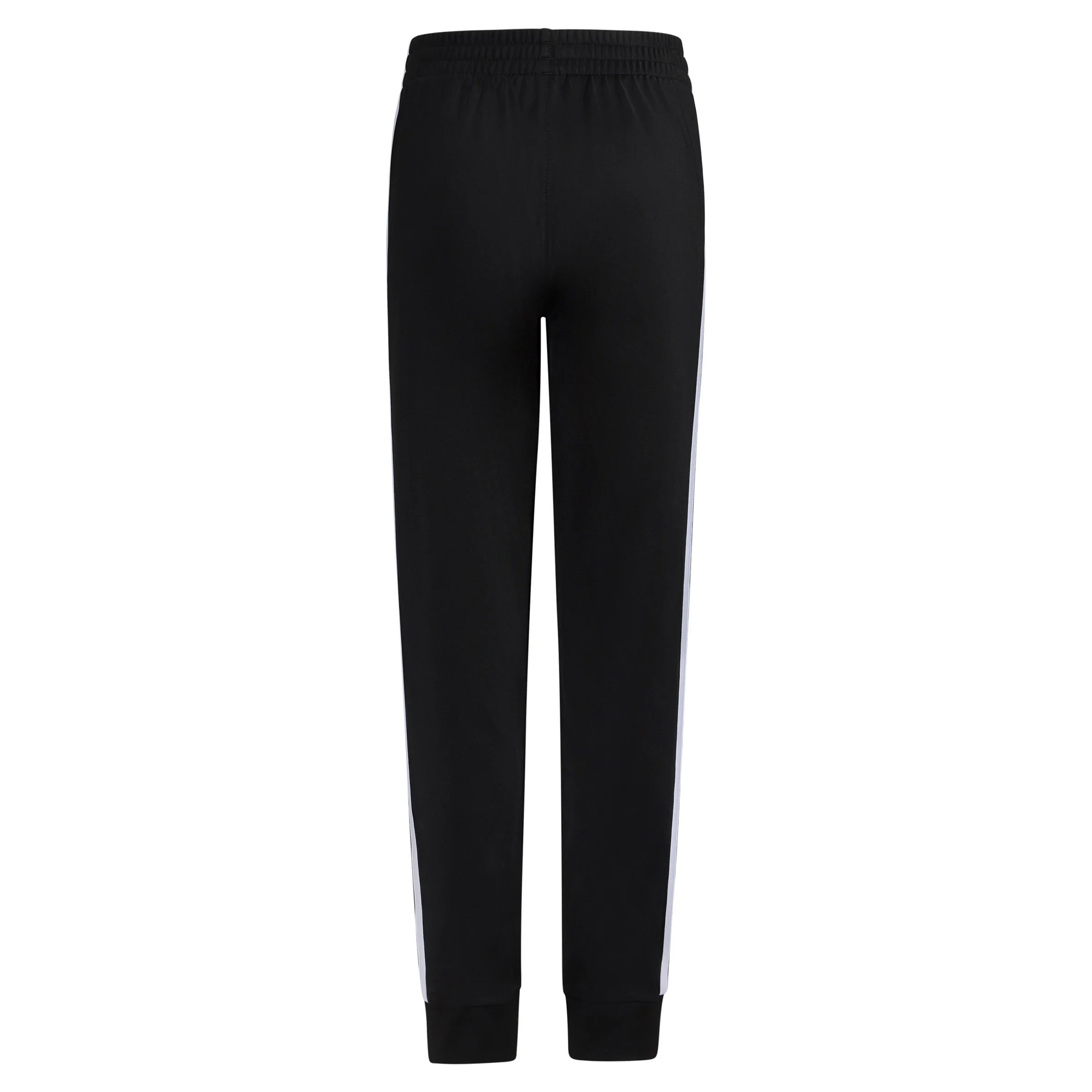 adidas Youth Boy's Tricot 3 Stripe Jogger Pant with Pockets (Black/Small)
