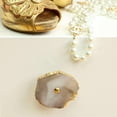 thumbnail image 6 of Set of Six Barbarella Grey Agate Cabinet Knobs by Trinca-Ferro, 6 of 7