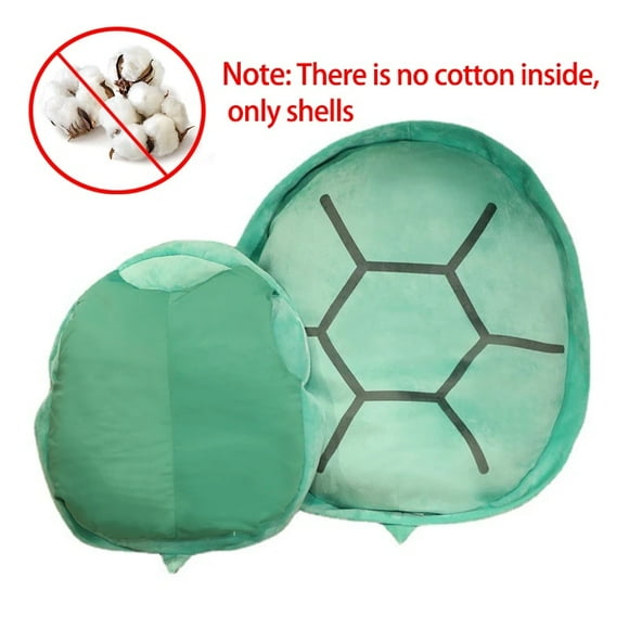 Extra Large Wearable Turtle Shell Skin Tortoise Plush No Cotton Funny Toy Animal Doll Soft Pillow for Kids Children Adult Gift
