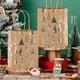 thumbnail image 4 of Uuiauoio Christmas Snowflake Tote Bag with Flat Bottom, Kraft Paper Gift Packaging for Holiday Parties, Festive Tree Design Carry Bag for Seasonal Present Wrapping and Events, 4 of 6