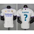 thumbnail image 1 of Jersey Real Madrid (Versión De Jugador) 2021-22 Temporada Inicio Camisa Blanca + Tiempo final " material De Silicona " Gao Jiahui unisex, 1 of 2