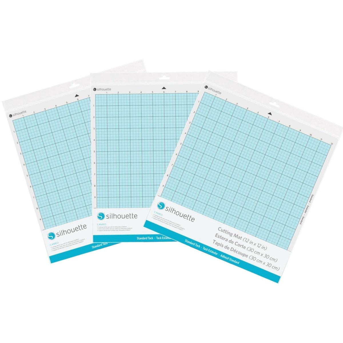 Silhouette Cameo 12" x 12" Standard Cutting Mat - 3 Pack