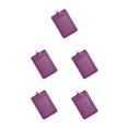 thumbnail image 3 of Inteprter 10 Uds. De portatarjetas de identificación, carcasa protectora informal, funda para tarjetas de autobús, Vertical/púrpura Type2 NO2, 3 of 4
