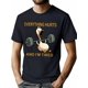 thumbnail image 1 of Summer Casual Crew Neck T-Shirt with Funny Weightlifting Duck Graphic Print - Knit Fabric with Slight Stretch, Breathable Patterned Tee for Adults, 1 of 8