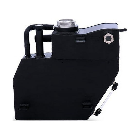 Mishimoto MMRT-CAM-16EBK Aluminum Overflow/Expansion Tank Compatible With Chevrolet Camaro 2016  Black