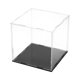thumbnail image 1 of Bearachild Caja acrílica de 20x20x20cm hecha a mano, prevención de polvo transparente, cubo sólido equilibrado, almacenamiento de escaparate Almacenamiento y organización del hogar, 1 of 6