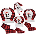 thumbnail image 4 of Conjunto navideño para padres e hijos Conjunto familiar Conjunto de pijamas Conjunto de abrigo para mujer, 4 of 4